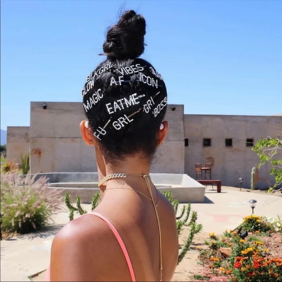 Letter Hair Pins Accessories - Picture 5 of 7